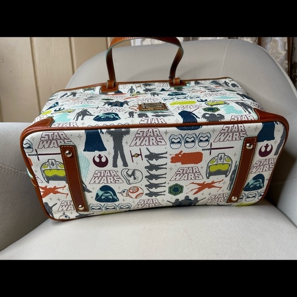 New! Disney Dooney & Bourke Star Wars The Force Awakens Shopper Tote Bag Purse - Picture 4 of 6